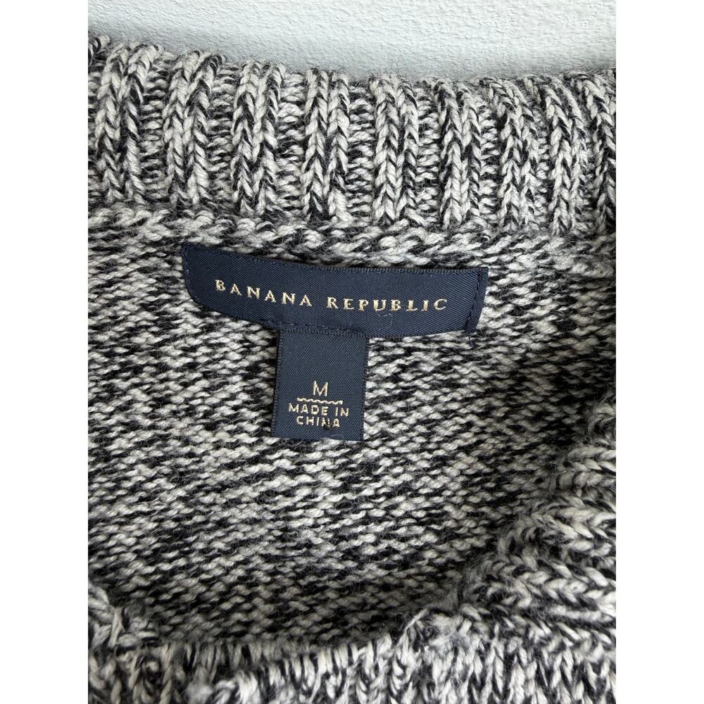 Banana Republic Cardigan 100% Extra Fine Merino Wool Mens XL Academia Old Money - Picture 4 of 9